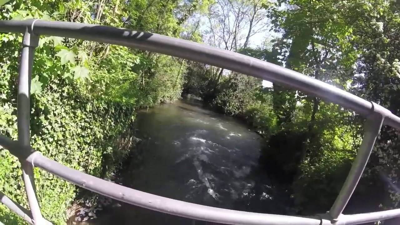 Cycle from Brambridge to Bishopstoke Next to River Itchen