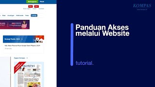 Cara Akses Website Kompas.id screenshot 2