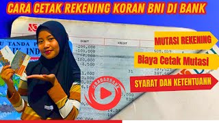 Cara Cetak Rekening Koran Bank BNI Cara Cetak Rekening Koran Bank BNI