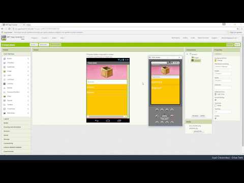 6. MIT App Inventor 2: Listview ile Yeni Ekran Görüntüleme - YouTube