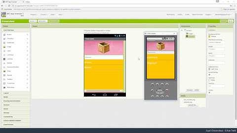 6. MIT App Inventor 2: Listview ile Yeni Ekran Görüntüleme