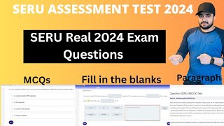 ⁣TFL SERU Real 2024 Exam Questions /TFL SERU assessment 2024, SERU assessment mock test,sa pco seru