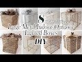 Dollar Tree Large Metal Lighted Gift Boxes DIY // Indoor Outdoor  Lighted Christmas Boxes DIY