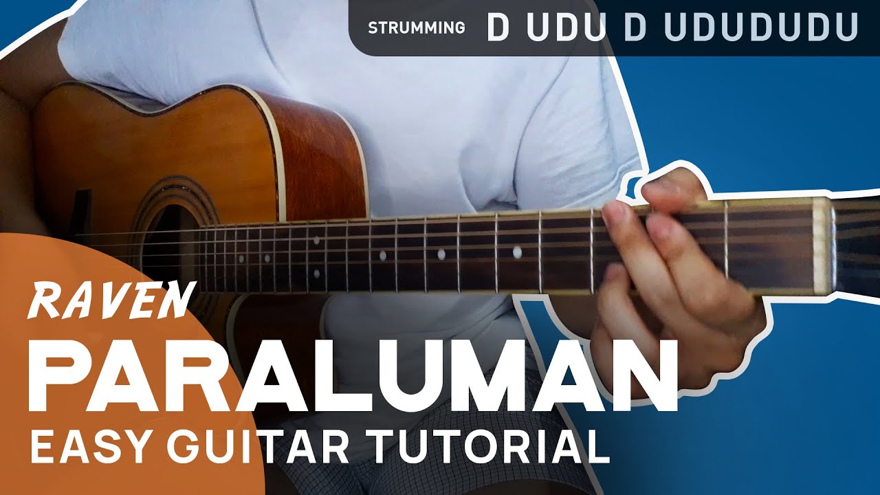 PARALUMAN Guitar Tutorial Raven Chordiko YouTube