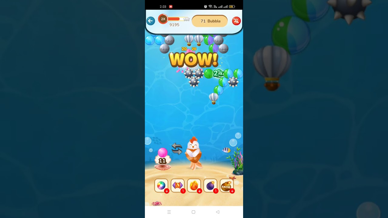 Shopee Bubble Puzzle Level 4062 ⭐⭐⭐