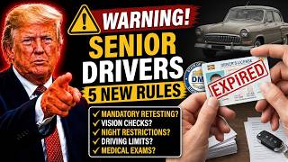 5 NEW Driving Rules for Seniors Begin NOW Millions Could LOSE Their License Most Don t Know
