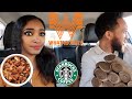 Letting the Person in Front of Us Decide What We Eat! We are so unlucky! | Amena and Elias