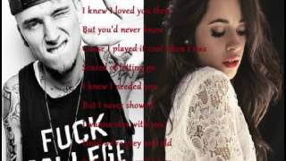 Machine Gun Kelly Camila Cabello  Say You Wont Let Go S