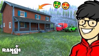 I BUILD MY DREAM FARM HOUSE || RANCH SIMULATOR HINDI #12