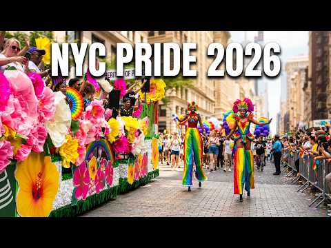 NYC Pride March New York 2026 | New York City Gay Pride Parade