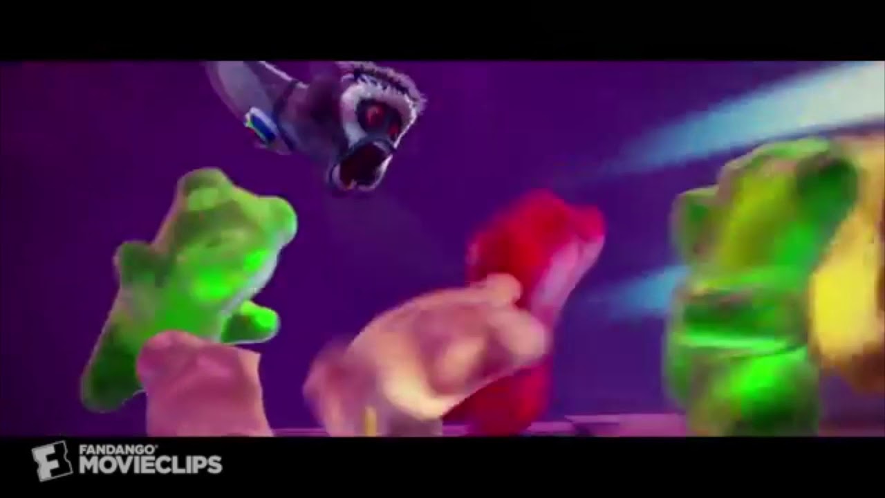 Cloudy with a Chance of Meatballs - Steve vs Gummy Bears with extended