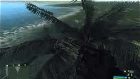 Crysis Sandbox 2 - Interesting Floating Vegetation