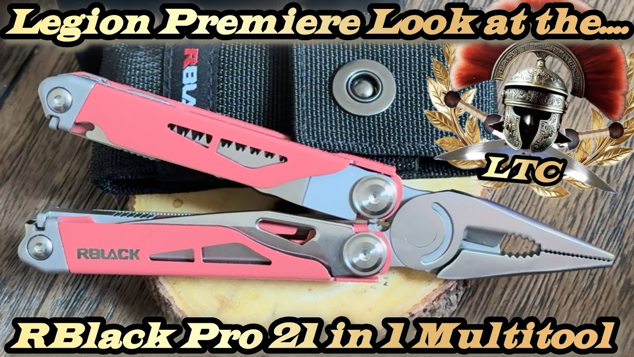 Legion Premiere Look at the RBlack 21 in 1 multitool!