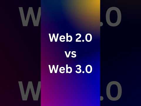 Web 2.0 vs Web 3.0 #web3  #blockchain #newtechnology