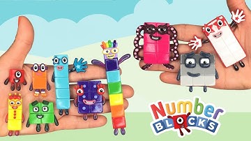 NUMBERBLOCKS DEEL 1! 1-10 Polymeerklei Tutorial