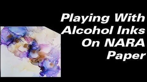 #227 Alcohol Ink Technique | Alcohol Ink Painting | DIY Blending Solution
