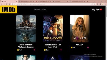 IMDB-clone using HTML, CSS, JAVASCRIPT