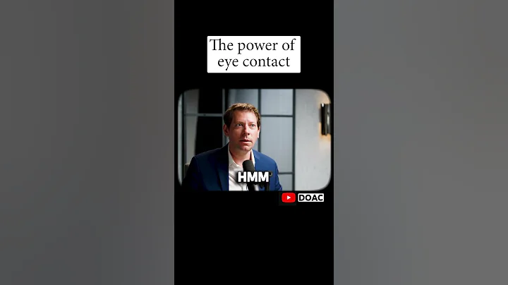 The power of eye contact