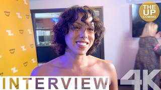 Poppy Ajudha interview at Shoot the People premiere