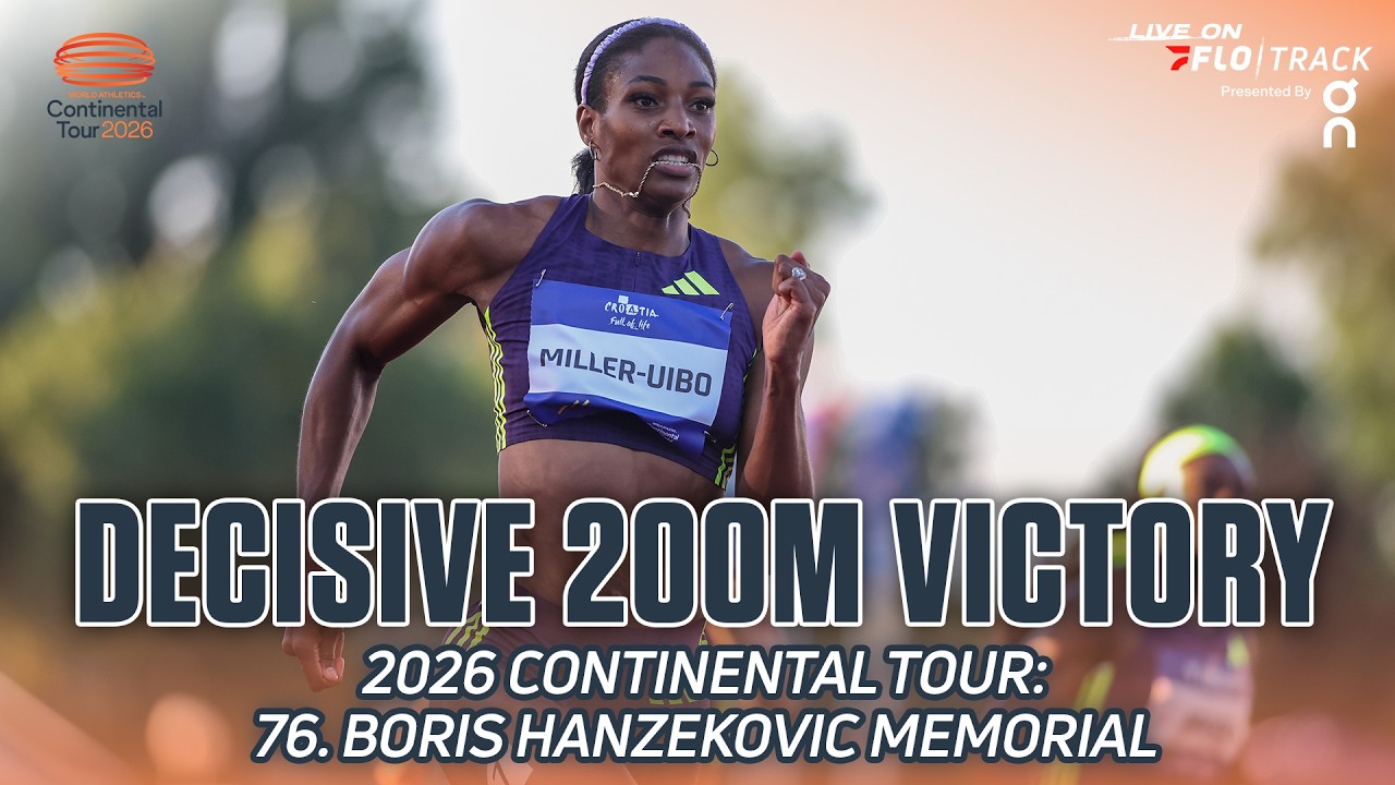 Shaunae Miller-Uibo Takes Women's 200m By STORM | 2026 Continental Tour Zagreb