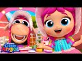 Baa Baa Black Sheep 🐑 Jill Makeover Version! | Little Angel Kids Songs & Nursery Rhymes