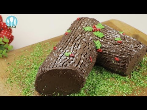 Cake Recipe | Chocolate Log Cake Recipe by Cooking Channel BD.