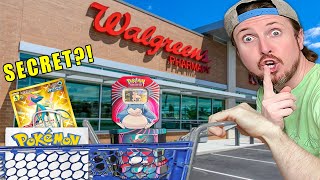 Shopping For SECRET RARE Pokemon Cards in WALGREENS!