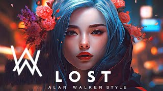 Alan Walker Style - Lost | Alan walker style New song 2023 |Alan Walker Style Remix