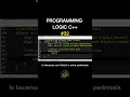 Ejercicio #32 c++, #educacion #python #coding #software #programming #developer #code #java #reels