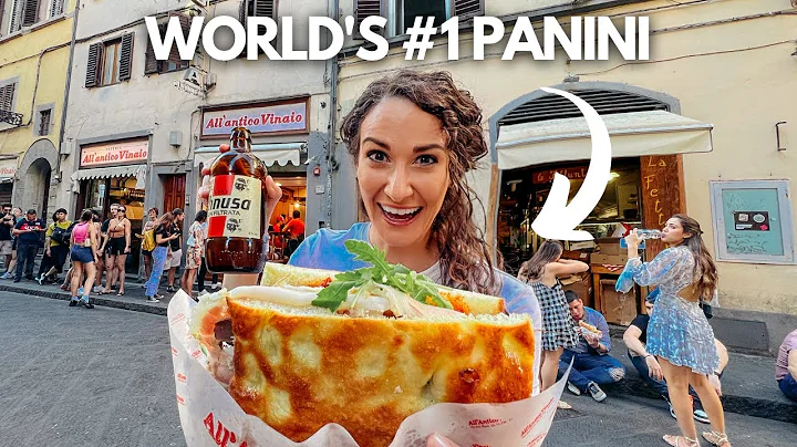 The Best Street Food in Florence, Italy!  (DIY Flo...