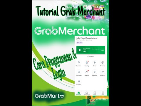 Cara Login Grab Merchant Akun Baru|| Tutorial Grab Merchant