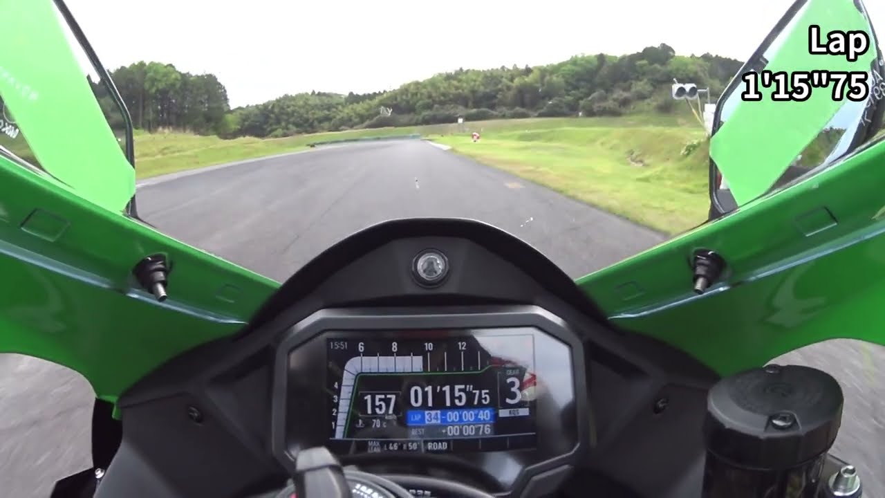 Ride on ZX-10R Suzuka twin circuit in Japan April,2026 #75 - YouTube