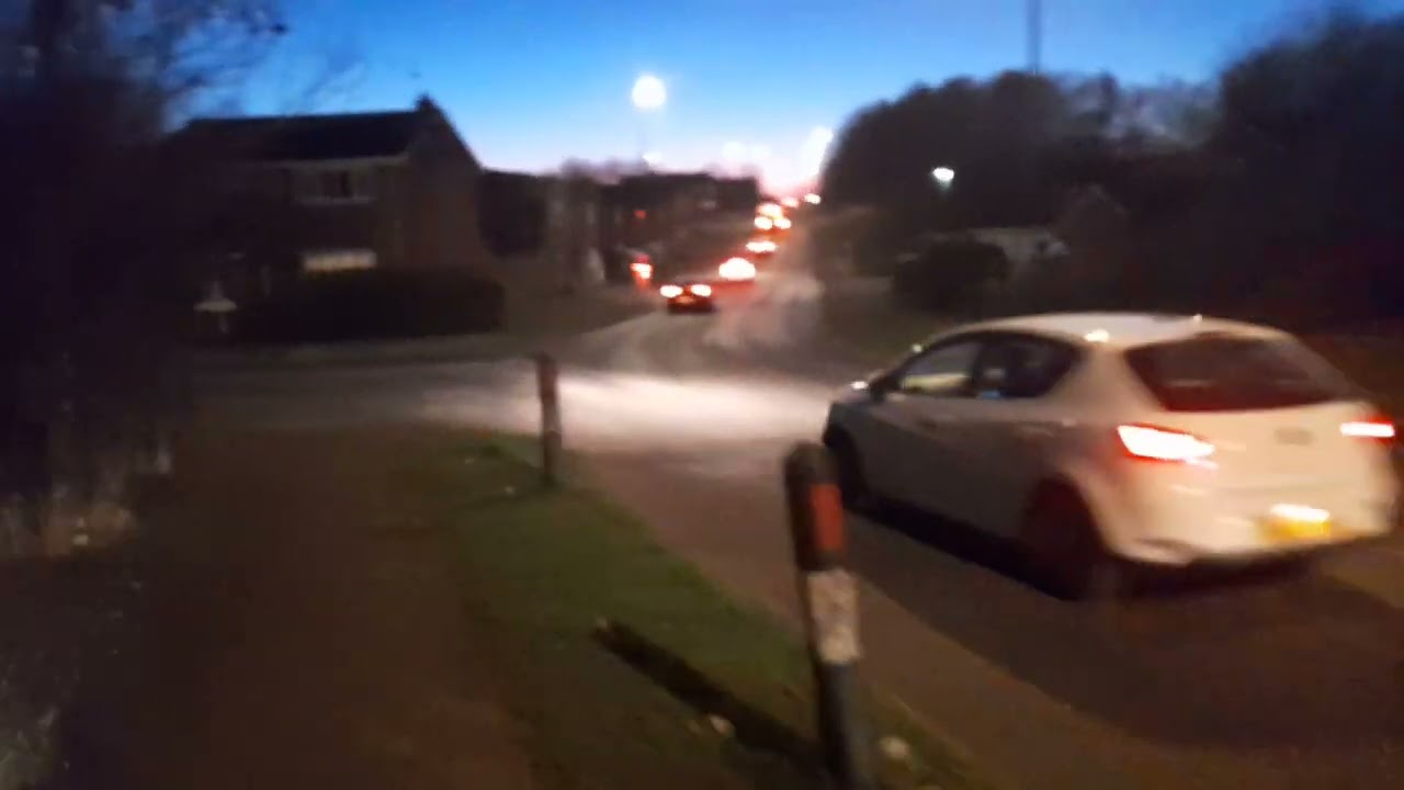 Sunset Skyline Walk ASMR Night 🌙