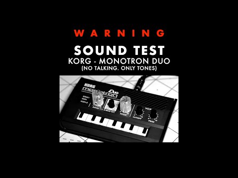 Korg Monotron Duo Samples video preview