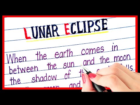 Video: Vad är definitionen av total månförmörkelse?