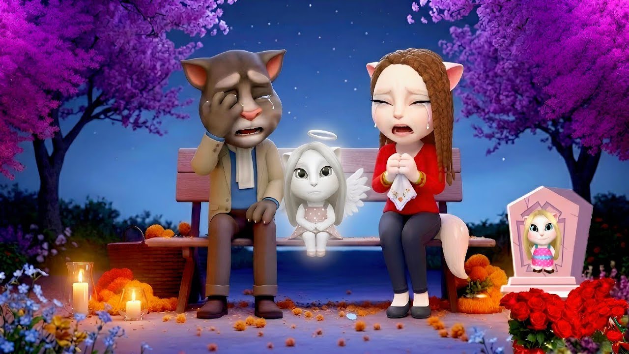 Angela and Tom weep on the anniversary of their daughter's death. It's parental love. Angela & tom 😔