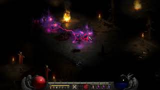 Killing Andariel with Warlock (Hell Difficulty) | Diablo 2 Reign of the Warlock