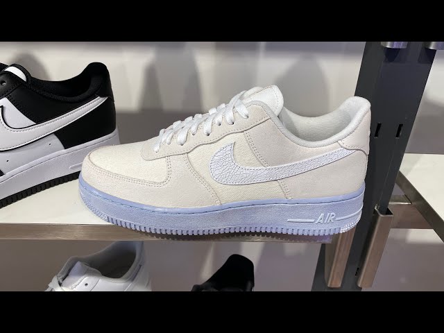 Nike Air Force 1 Low EMB “Salt Flats” (Summit White/Blue Whisper/Football  Grey/White) - DV0787-100 