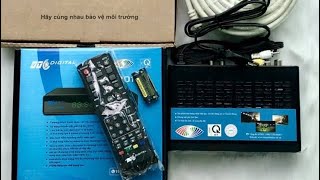 Cài Đặt Đầu Thu Mặt Đất Dvbt2 Vtc T201 - Xem Truyền Hình Không Mất Phí Chỉ 250K