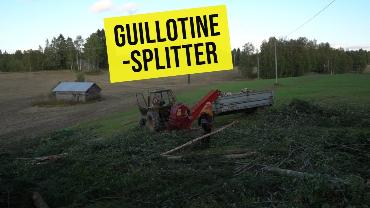 FIRE WOOD from the field with Valmet 502