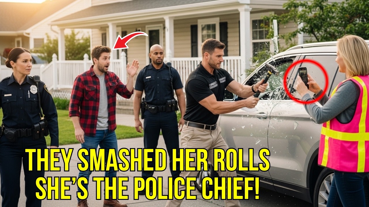 HOA Cops Smashed My Wife’s New Rolls — Didn’t Know She’d Just Become the Police Chief