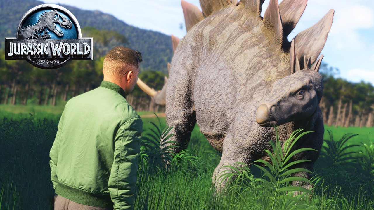 Exploring Jurassic World ON FOOT In The New Jurassic World Game Archipelago!