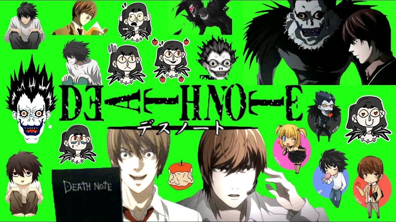 RYUK Death Note Green Screen Anime Green Screen Effects Green