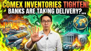 BANKS ARE TAKING DELIVERY: Millions of Ounces Leave COMEX as Inventories Tighten