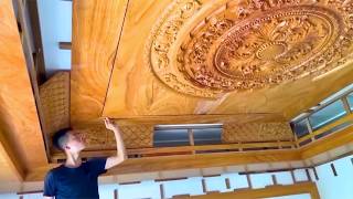 Incredible Home Improvement | Vintage Wooden Ceiling Construction by Mr Van