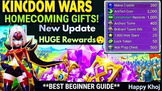 Lords Mobile New Update: Kingdom Wars & Homecoming Rewards Guide | New Player Guide | F2P Strategy screenshot 4