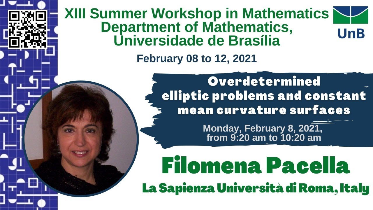 Plenary talk - Filomena Pacella, La Sapienza Università di Roma, Italy