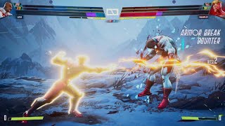 Omni-Man Robot Lucan VS Monster Girl Powerplex Anissa