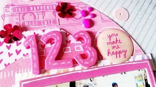 Scrapbooking Process- Hip Kit Club April 2015