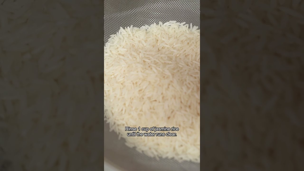 How To Cook Jasmine Rice